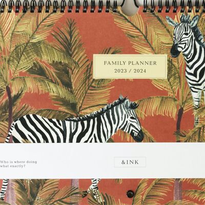 &INK 16 Months family Planner 2023/2024 – Jungle
