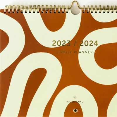 Agenda familial A-Journal 16 mois 2023/2024 - Flow