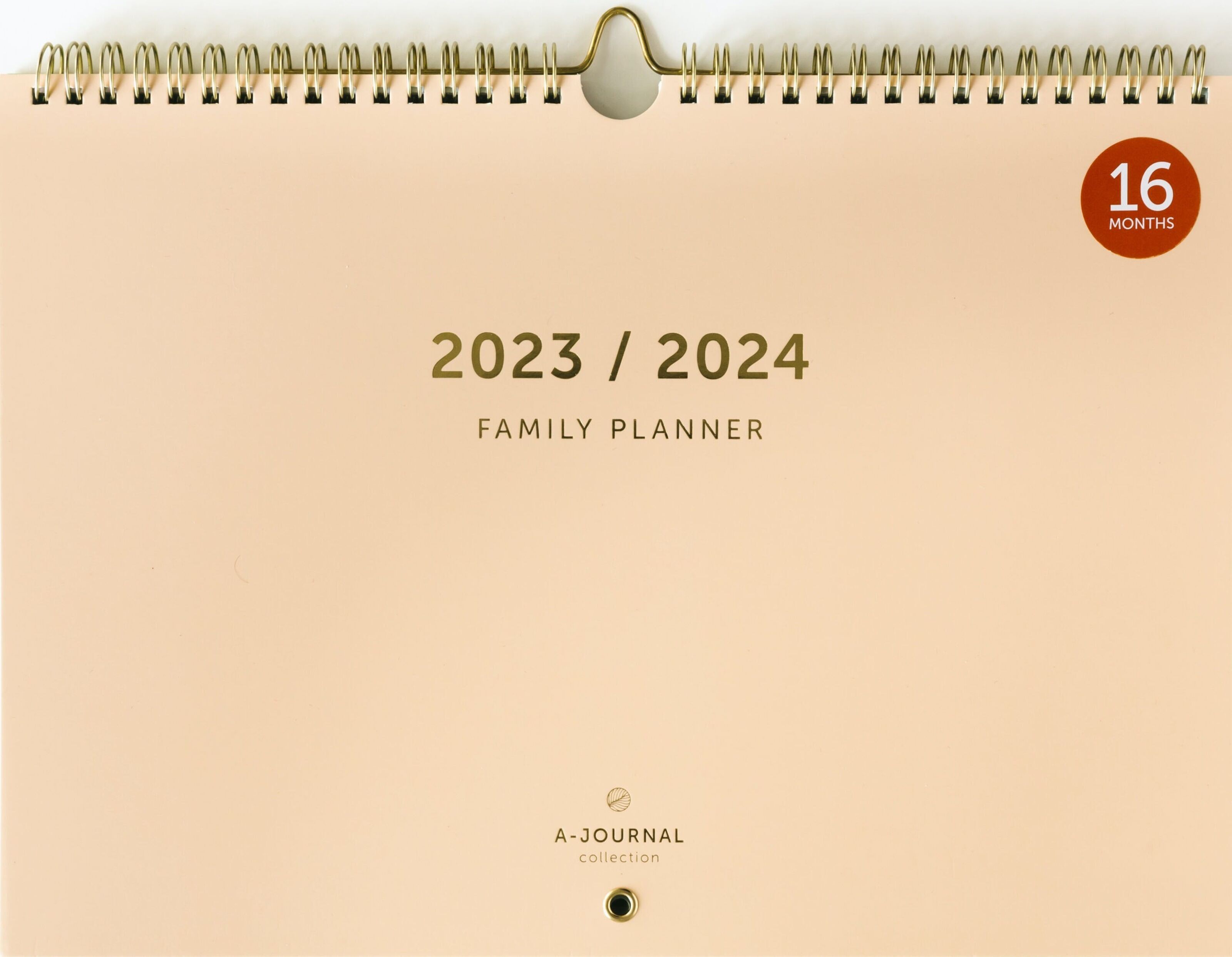 Achat Agenda familial A-Journal 16 Maanden 2023 / 2024 - Beige en gros