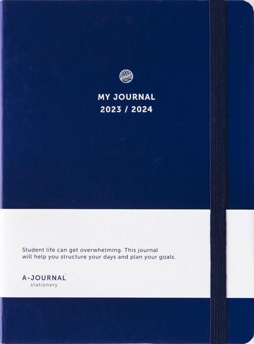 A-Journal Schoolagenda 2023/2024 - Dark Blue