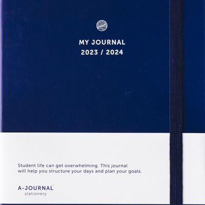 A-Journal Schoolagenda 2023/2024 - Azul oscuro