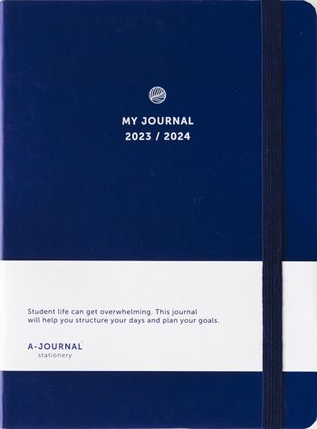 Agenda scolaire A-Journal 2023/2024 - Bleu foncé 1