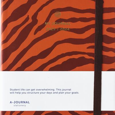 Agenda escolar A-Journal 2023/2024 - Zebra