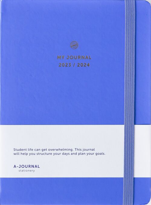 A-Journal School Diary 2023 / 2024 - Lavender Blue