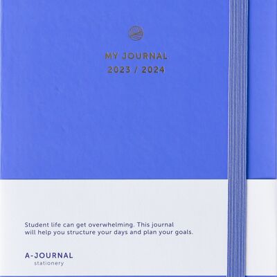 Agenda scolastica A-Journal 2023/2024 - Lavanda blu