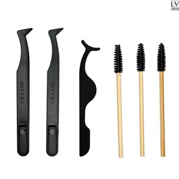 LASHES set de coiffage de 6 1