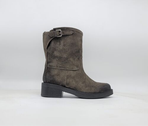 ART, 85 GREY BOOTS HANDMADE IN ITALY REAL LEATHER AUTUMN WINTER 2023 2024