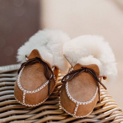 Hailey Sheepskin & Wool Booties