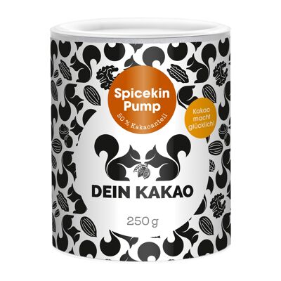 Spicekin Pump Organic Chocolate Powder | Cocoa | organic | vegan | hot chocolate | fair | Pumpkin Spice | Pumpkin Spices | Autumn