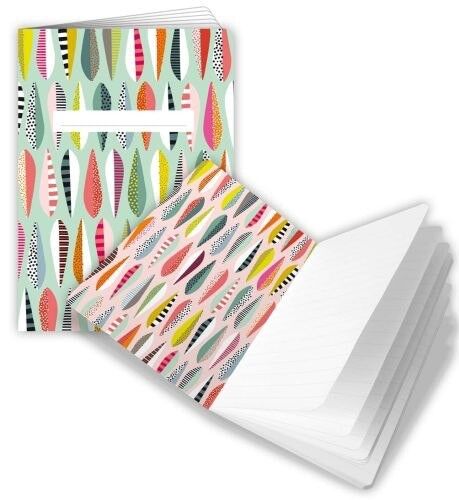 Splendid Notes Notebook A5 - Pretty in Print (SKU: 5441)