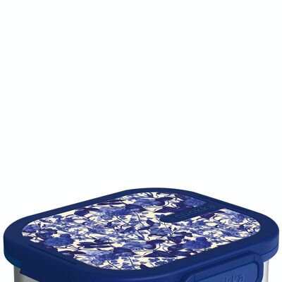 QUOKKA LUNCH BOX STAINLESS STEEL BLUE BLOSSOM