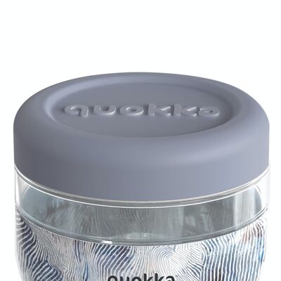 QUOKKA FOOD CONTAINER MS WITH SILICONE COVER ZEN 770 ML