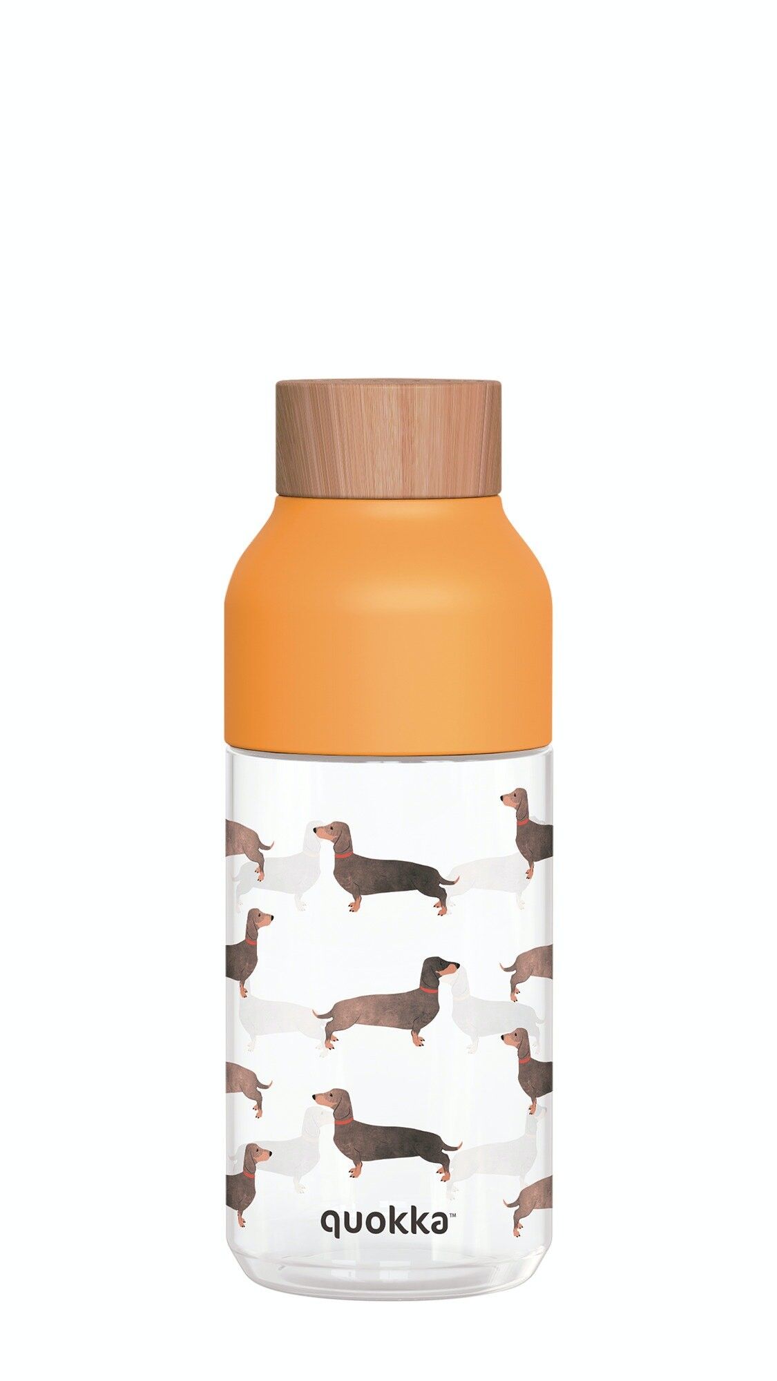 QUOKKA FLASCHE TRITAN ICE DACHSHUND 570 ML