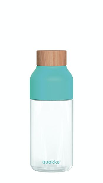 QUOKKA BOUTEILLE TRITAN GLACE TURQUOISE 570 ML