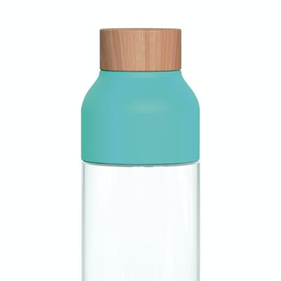 QUOKKA BOTELLA TRITAN ICE TURQUOISE 570 ML