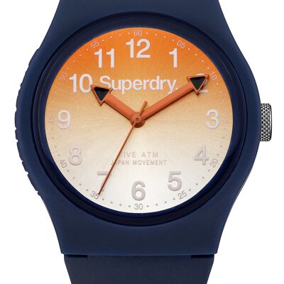 SYG198UO Unisex Analog Superdry Silicone Strap Watch UrbanLaser