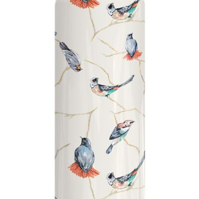 QUOKKA STAINLESS STEEL THERMOS BOTTLE SOLID BIRDS 630 ML