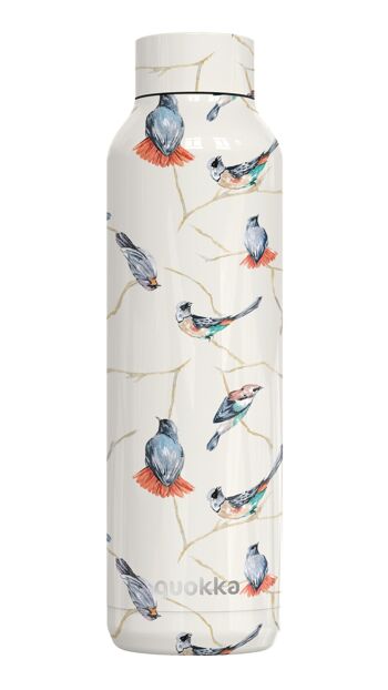 QUOKKA BOUTEILLE THERMOS EN ACIER INOXYDABLE SOLID BIRDS 630 ML