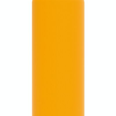 QUOKKA SOLID STAINLESS STEEL THERMOS BOTTLE AMBER YELLOW 630 ML