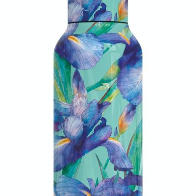 QUOKKA EDELSTAHL-THERMOSFLASCHE, SOLID BLAU IRIS, 510 ML