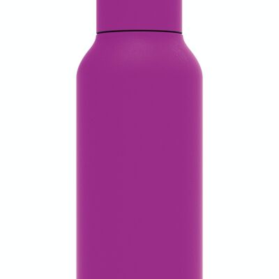 QUOKKA SOLID LILA EDELSTAHL-THERMOSFLASCHE 510 ML