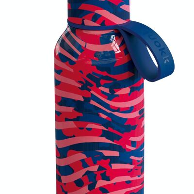 QUOKKA SOLID STAINLESS STEEL THERMOS BOTTLE WITH HANGER CLASH 510 ML