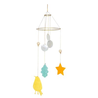 Children's decorative mobile - Star Bird