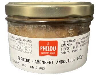 Terrine camembert andouille 1