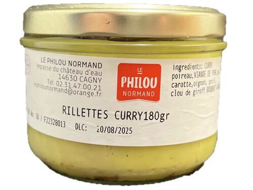 Rillettes Curry