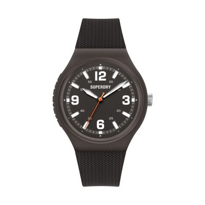 Superdry Men's Analogue Watch SYG345B - Silicone Strap - Urban XL Infantry