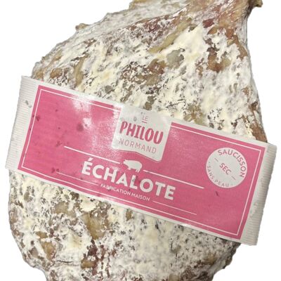 Saucisson sec (sans peau) à l’échalotte