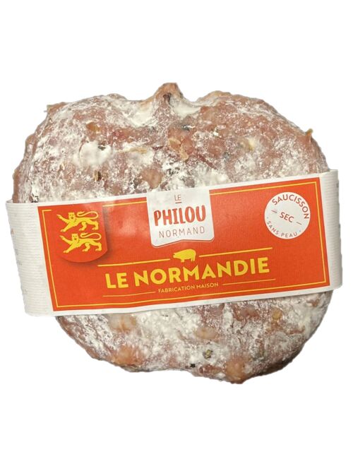 Saucisson sec Normandie (sans peau)