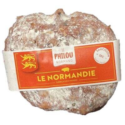 Trockenwurst aus der Normandie (ohne Haut)