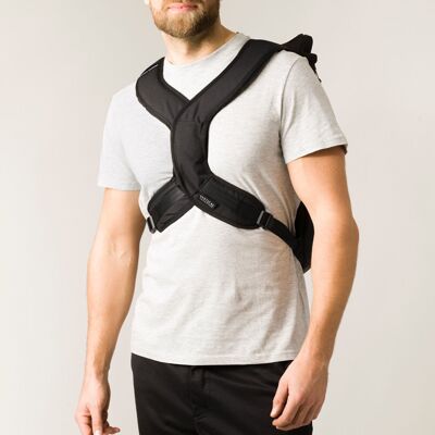 Vertikaler ergonomischer Rucksack