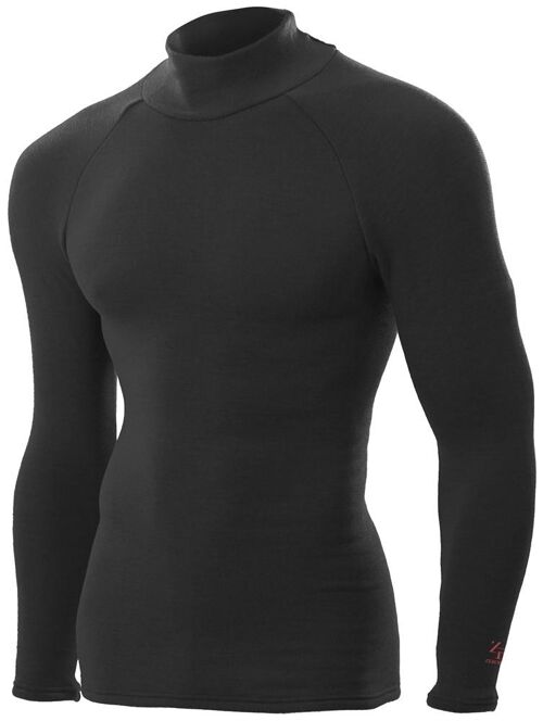 ZEROFIT Heatrub Ultimate Mock - Black (Unisex)