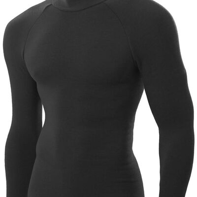 ZEROFIT Heatrub Ultimate Mock - Noir (Unisexe)