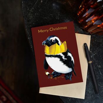 Cartes Pingouin de Noël 2