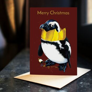 Cartes Pingouin de Noël 3