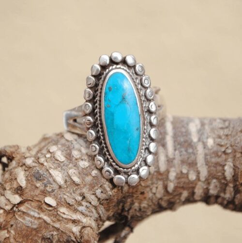 Bague en turquoise et argent 925