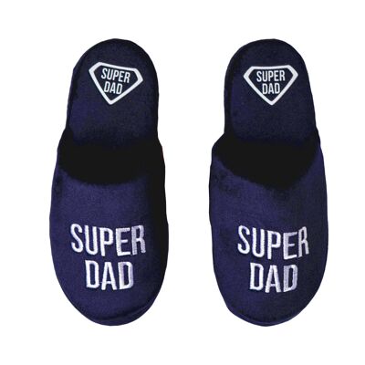 Zapatillas "Super Dad" Azul