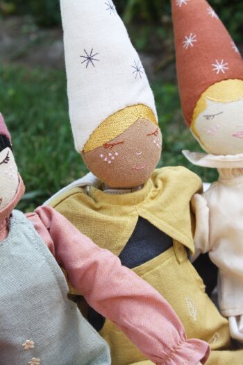 Lot de 12 poupées en tissu - Les Elfes voyageurs 20
