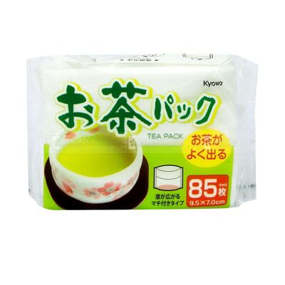Confezione da 85 bustine di tè vuote (Kyowa)