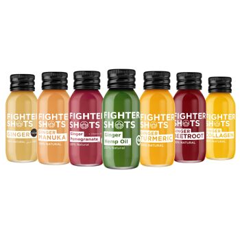 Fighter Shots Shot Gingembre + Grenade (12x60ml) 3