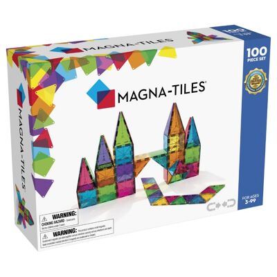 04300 Magna-Tiles Clear Colors 100 stuks