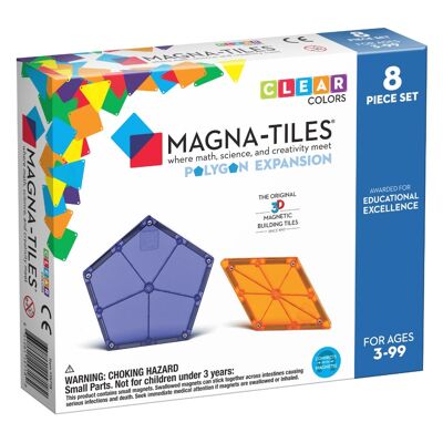 15718 Magna-Tiles® Polygons 8-Piece Expansion Set
