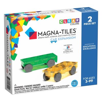 16022 Magna-Tiles® Cars 2-Piece Expansion Set