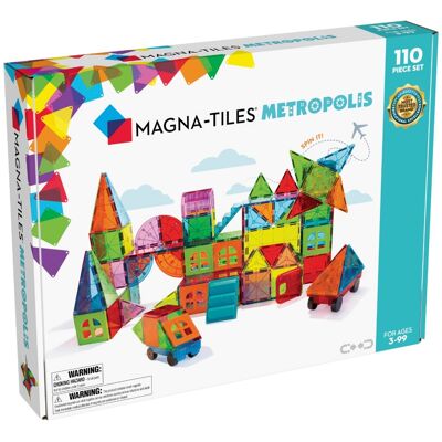 20110 Magna-Tiles® Metropolis 110-Piece Set
