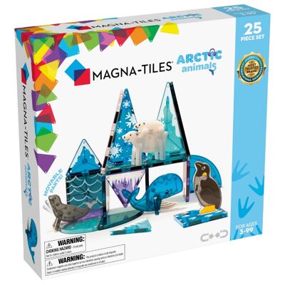 21125 MagnaTiles Arctic Animals 25-Piece Set