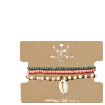 Ensemble de bracelets coco beach 1