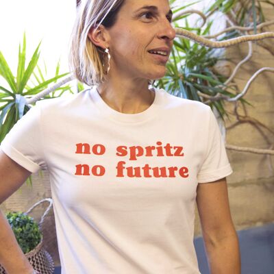 Women's t-shirt - No Spritz No future